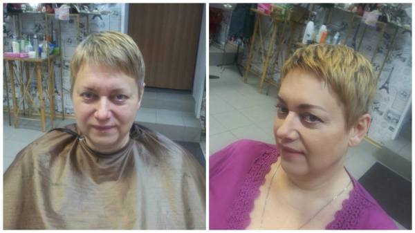 Пример возрастного макияжа - студия Ольги Уваровской
